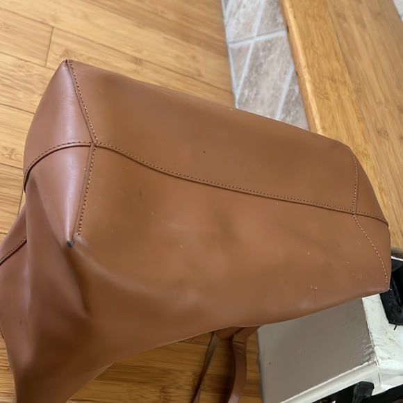 Stunning Cowhide Bucket Bag & Pouch by Lancaster, City - Picture 7 of 10